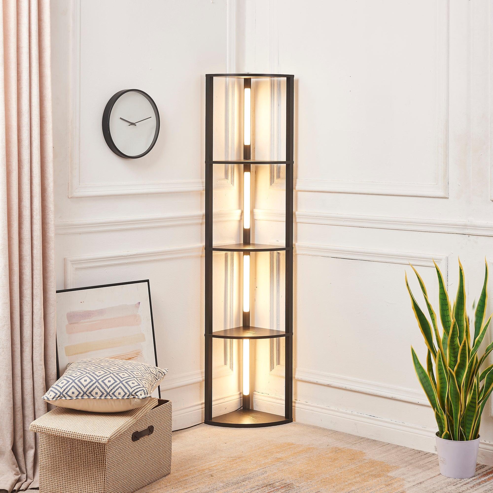Lighted Display Shelves Lighted Curio Display Cabinet With Adjustable