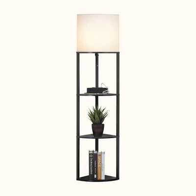 ATAMIN Alvis Edge Charger Edition: Corner Floor Lamp with Charging
