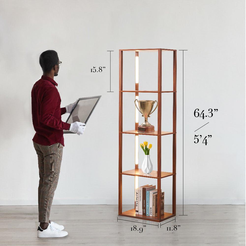 Display Shelves For Collectibles Curio Showcase Shelf FENLO